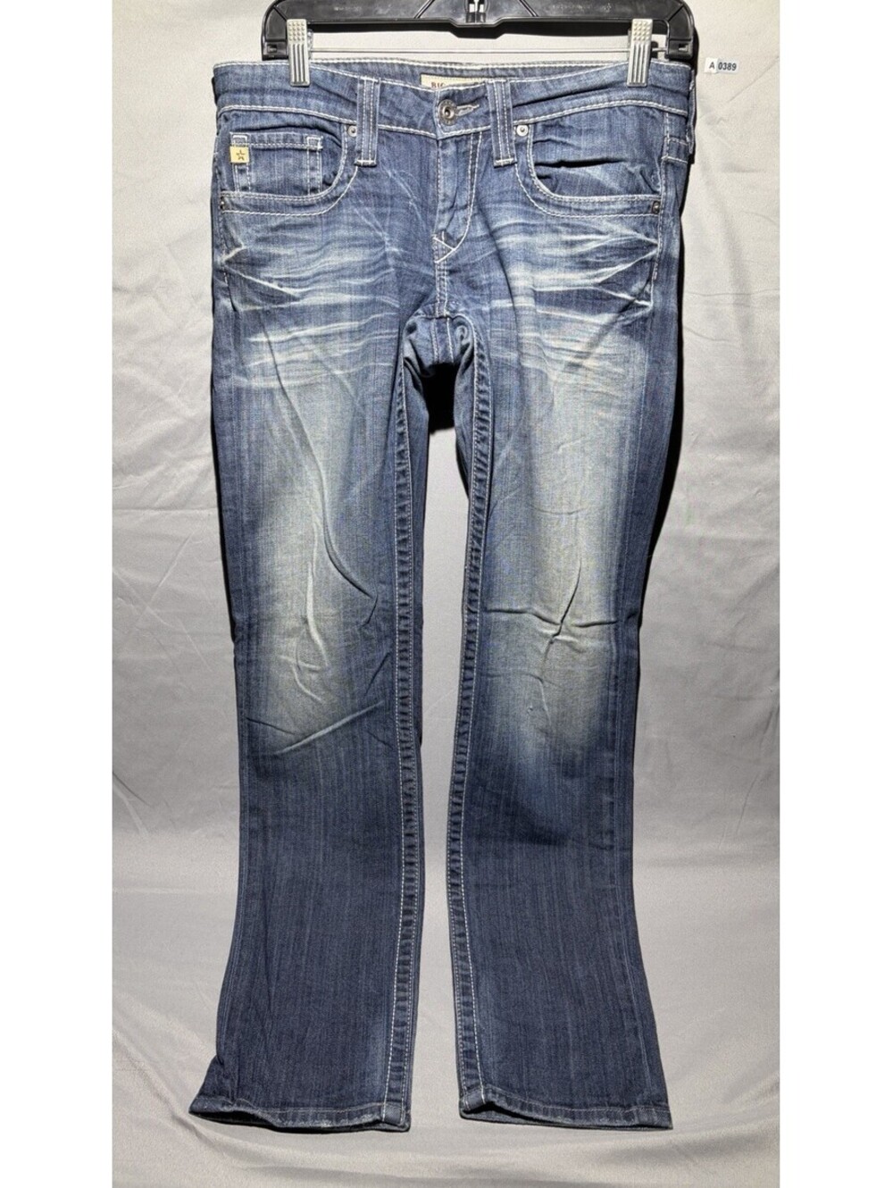 Big Star Sweet Ultra Low Rise Bootcut Jeans Women's Size 29